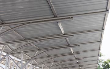 installing Brogborough metal roofing