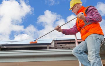 Brogborough soft wash roof cleaning